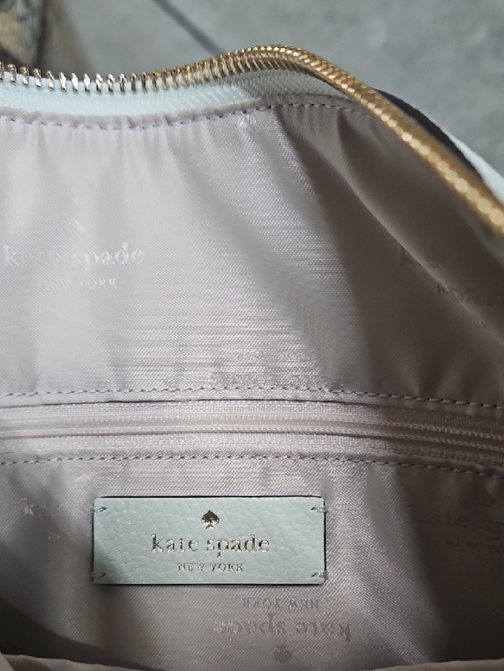 kate spade Pebbled Leather Crossbody with Front Zip - Picture 4 of 5